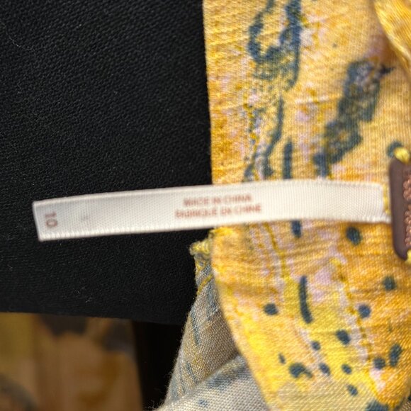 Free People Nellie Printed Maxi Dress - Size 10 - $65 - Picture 5 of 5